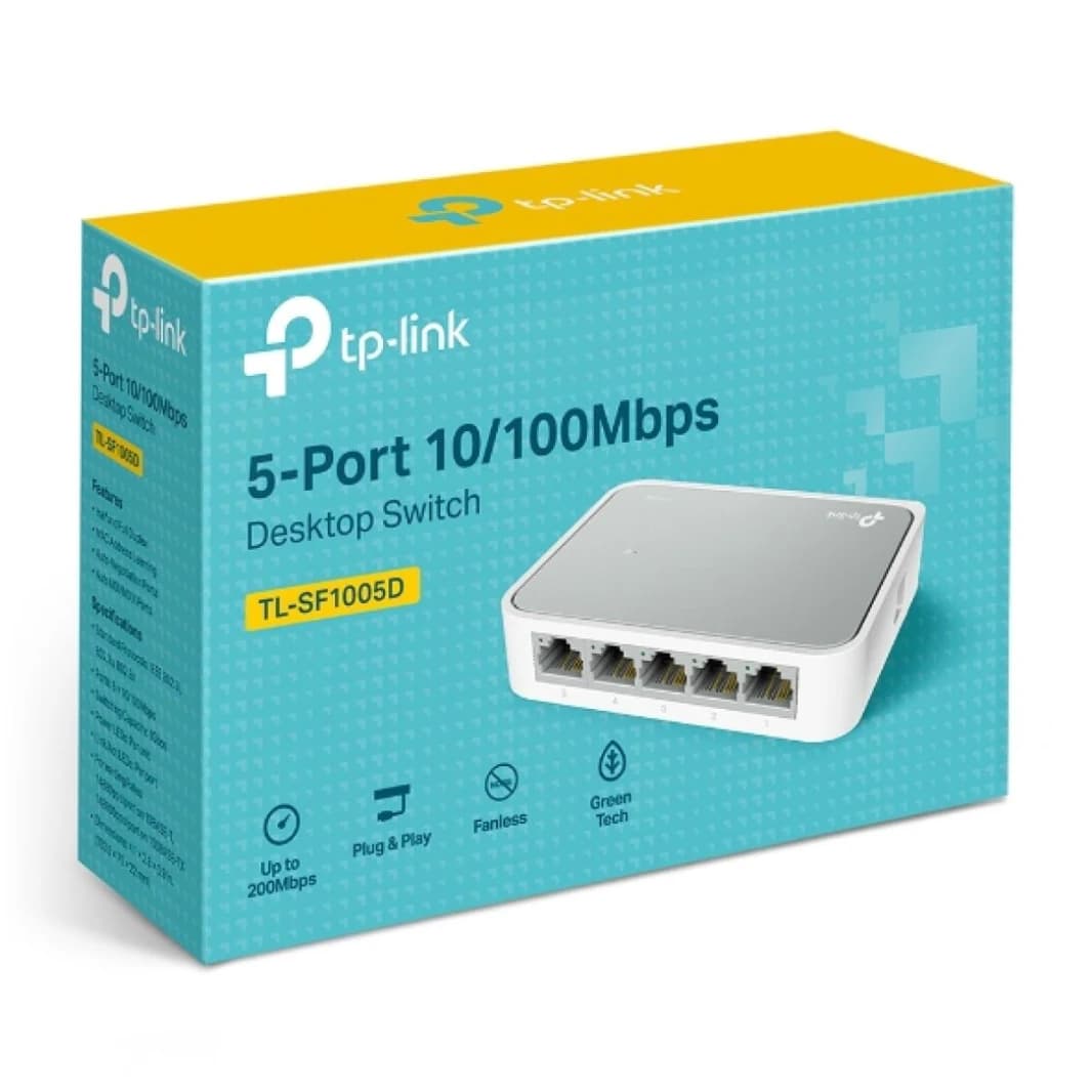 TP-Link TL-SF1005D 5-Port Fast Ethernet Switch