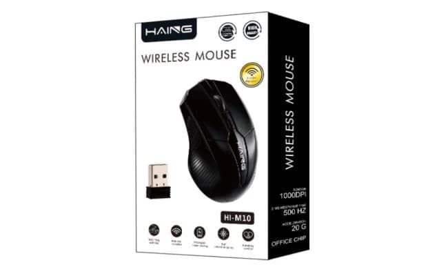 Haing M10 Optical USB 2.4G Wireless Mouse