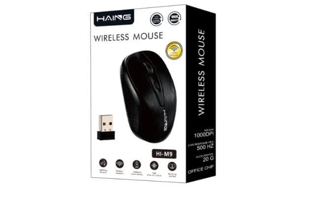 Haing M9 Optical USB 2.4G Wireless Mouse