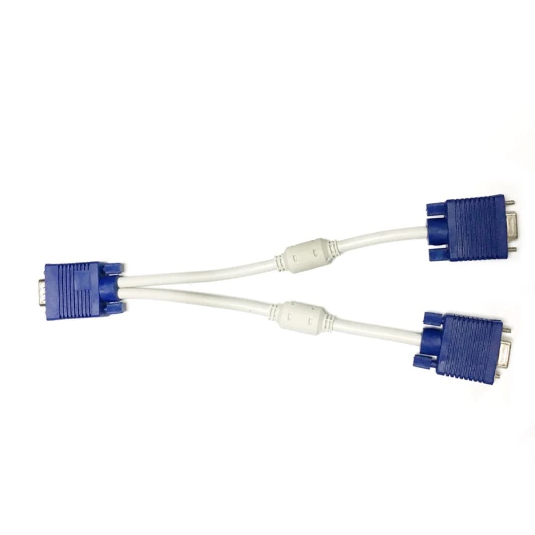 HAING HI-202-VGA Male to Two VGA Female Cable 20cm