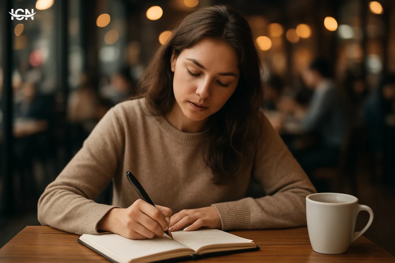 الكتابة بهدوء في يوم صاخب
