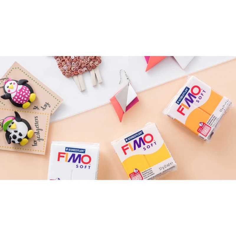 Staedtler Fimo Soft Clay, 57g, White