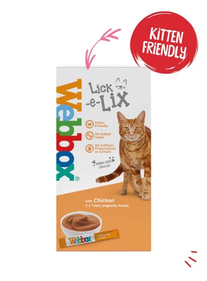 Webbox Lick-e-Lix Chicken 75g (5/pack)