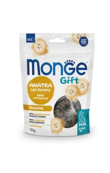 Monge Super 'M' Training Duck with Banana Adult 150g - Monge