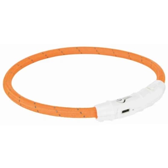 Trixie Flash Light Ring USB - L-XL