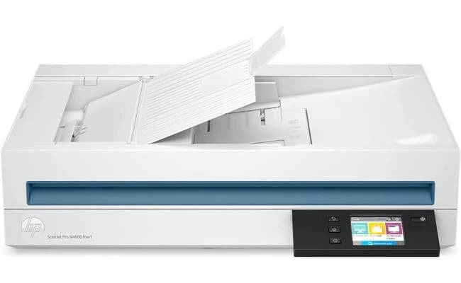 HP Scanjet Pro N4600 Fnw1 Flatbed Scanner, 1200 DPI, 100 Sheets Feeder