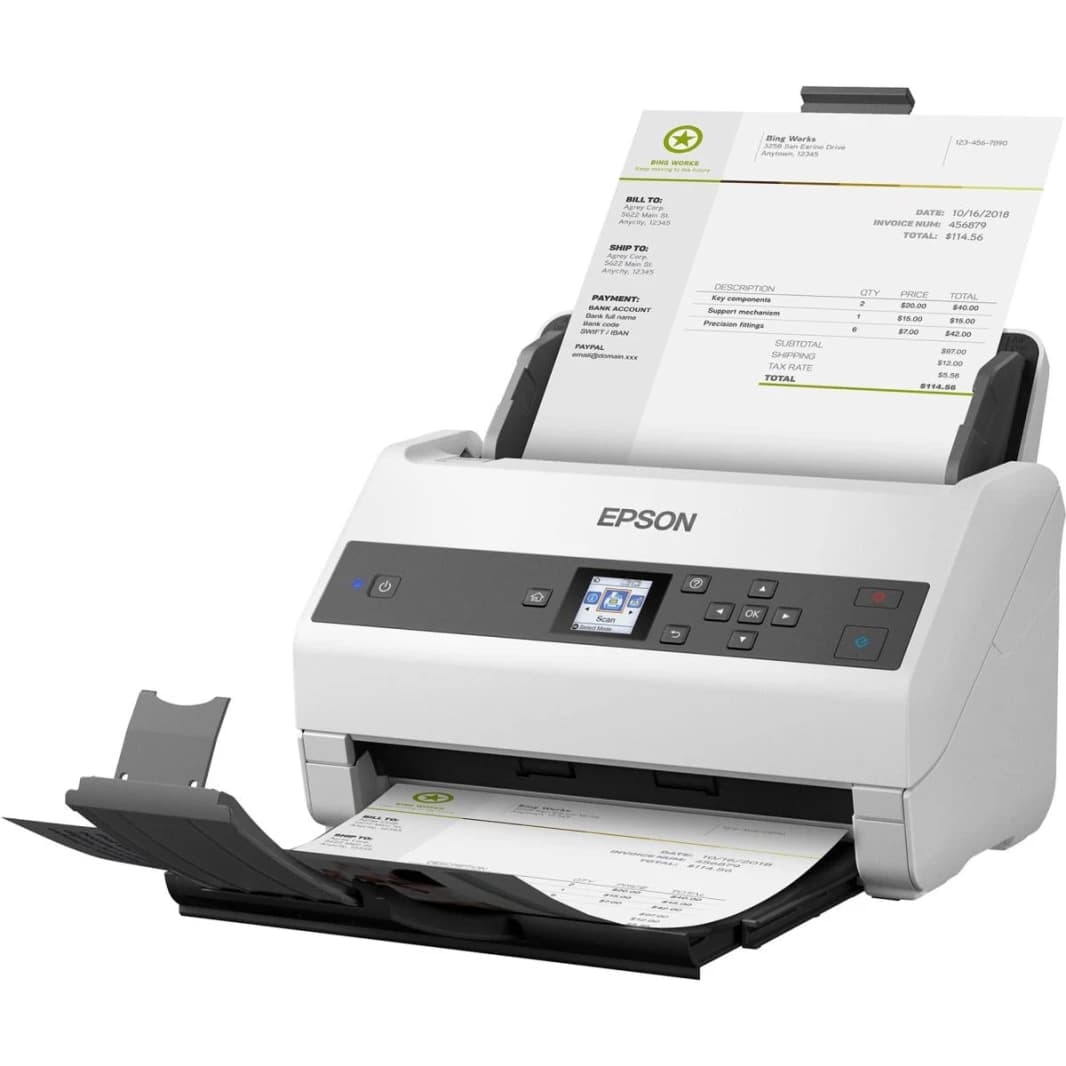 Epson DS-870 Color Duplex Document Scanner with ADF USB