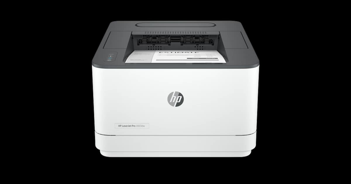 HP LaserJet Pro 3003dw Printer - Print Only, Duplex, Wi-Fi