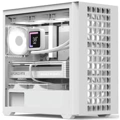 AeroCool D302A White ARGB mATX Mini Tower Gaming Case
