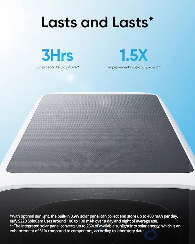 Eufy S220 Solar Solocam White