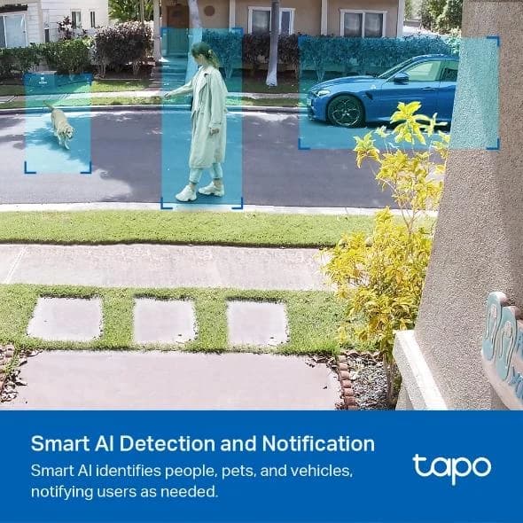 Tapo C420S2 Smart Wire-Free Security 2-Camera System