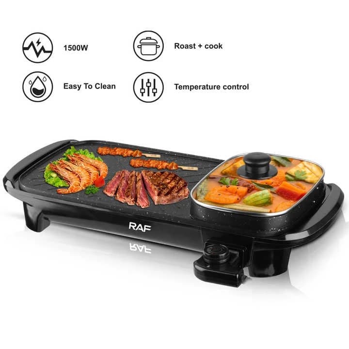 RAF Flat Grill 1500W