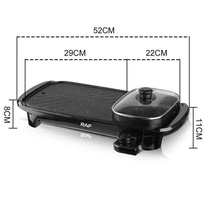 RAF Flat Grill 1500W