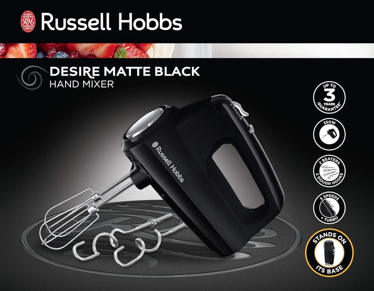 Russell Hobbs Desire Electric Hand Mixer 24672