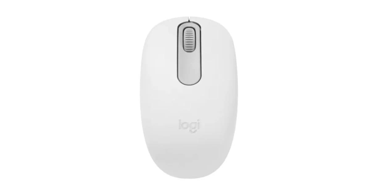 Logitech M196 Bluetooth Wireless Mouse - Off White