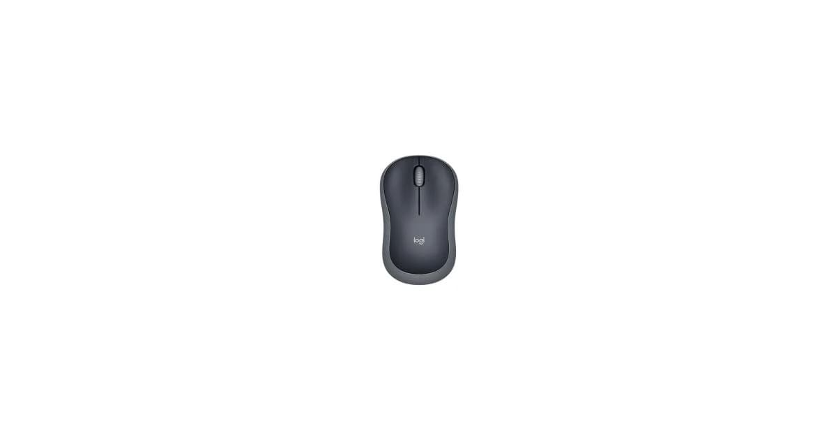 Logitech M185 Wireless Mouse Ambidextrous USB PC / Mac - Grey