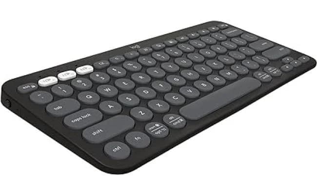 Logitech K380s Pebble Keys 2 Slim Bluetooth Keyboard - Graphite