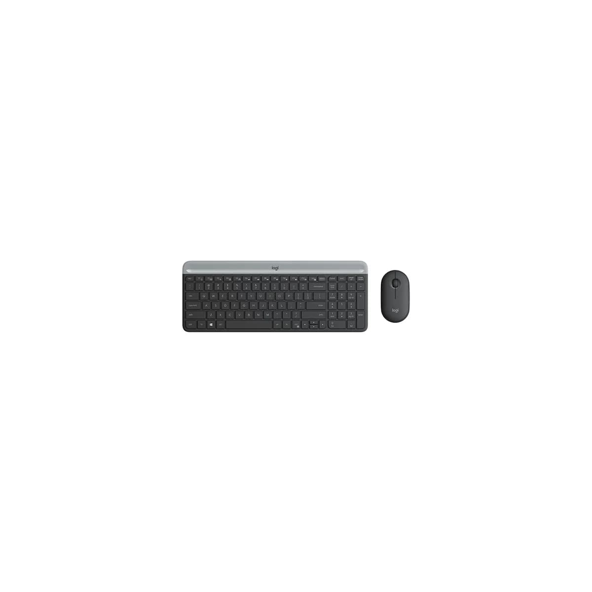 Logitech MK470 Slim Wireless Combo - Graphite