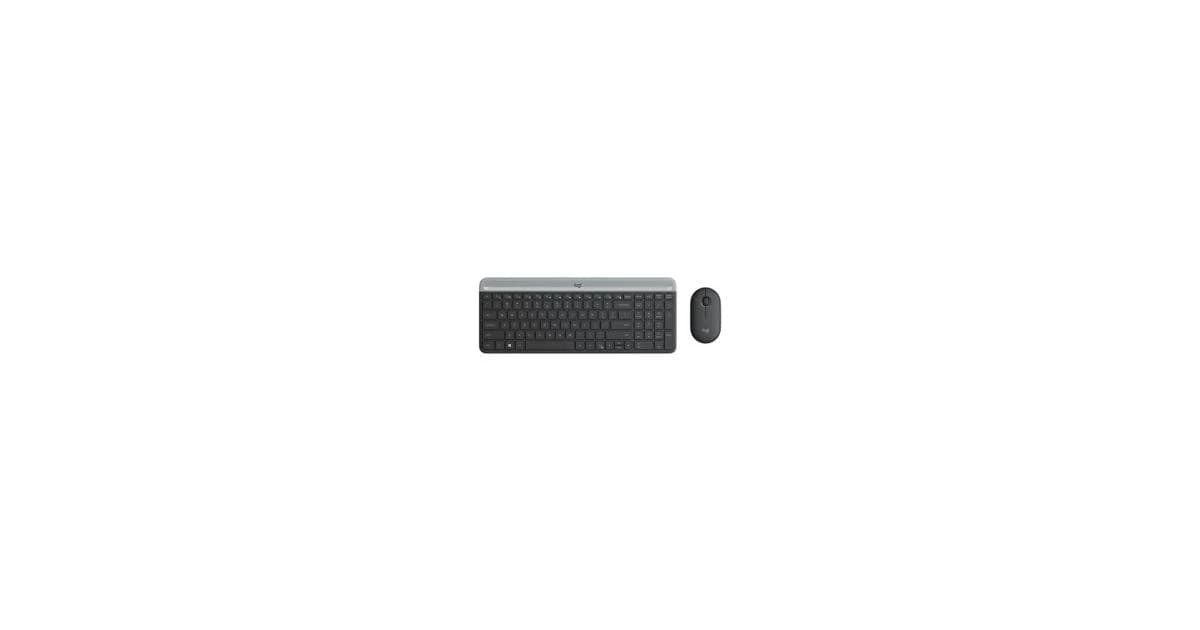 Logitech MK470 Slim Wireless Combo - Graphite