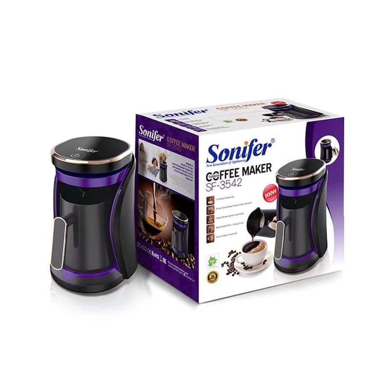 Sonifer Automatic Turkish Coffee Maker with Safety System