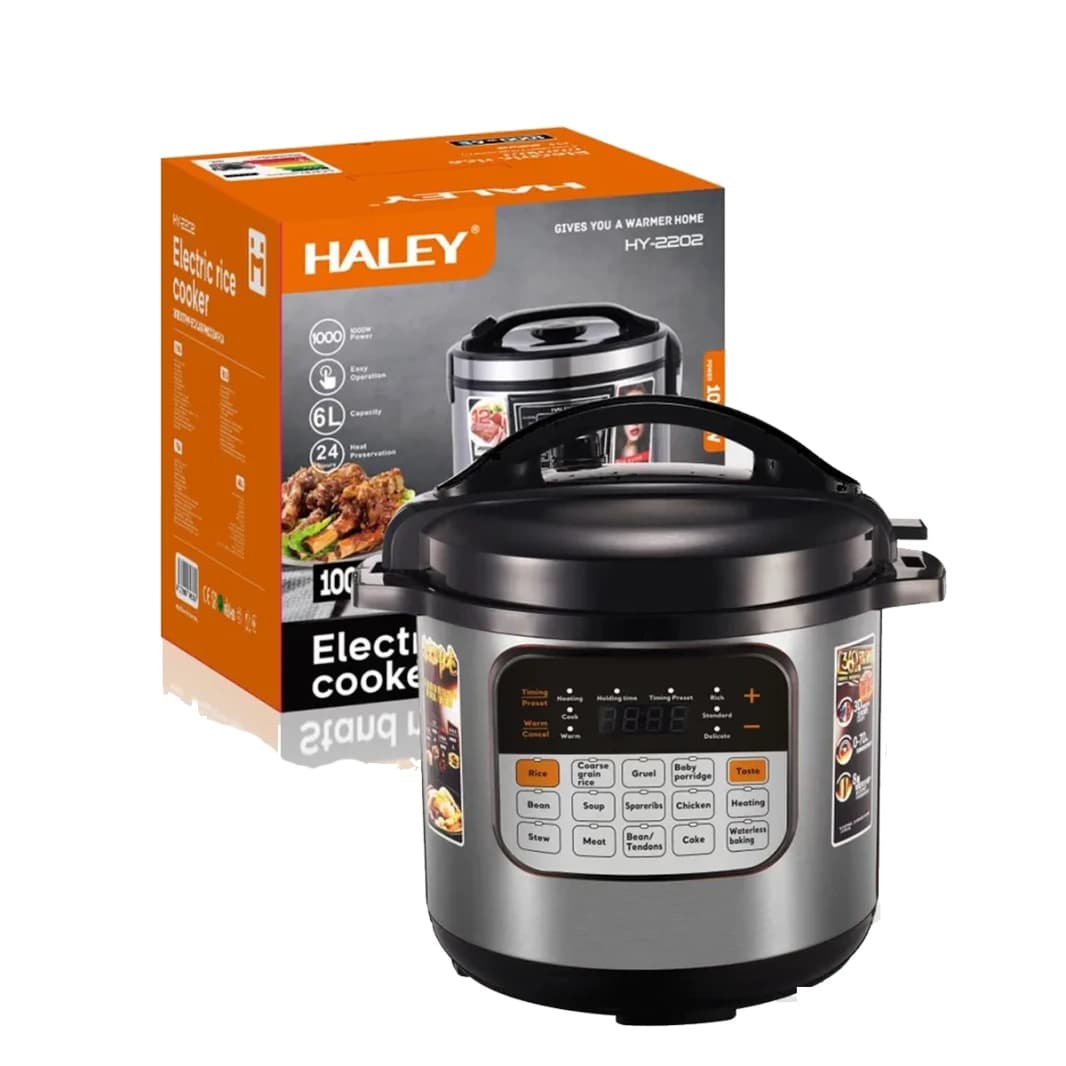 Electric Pressure Cooker 10L 2200W Touch Control HALEY