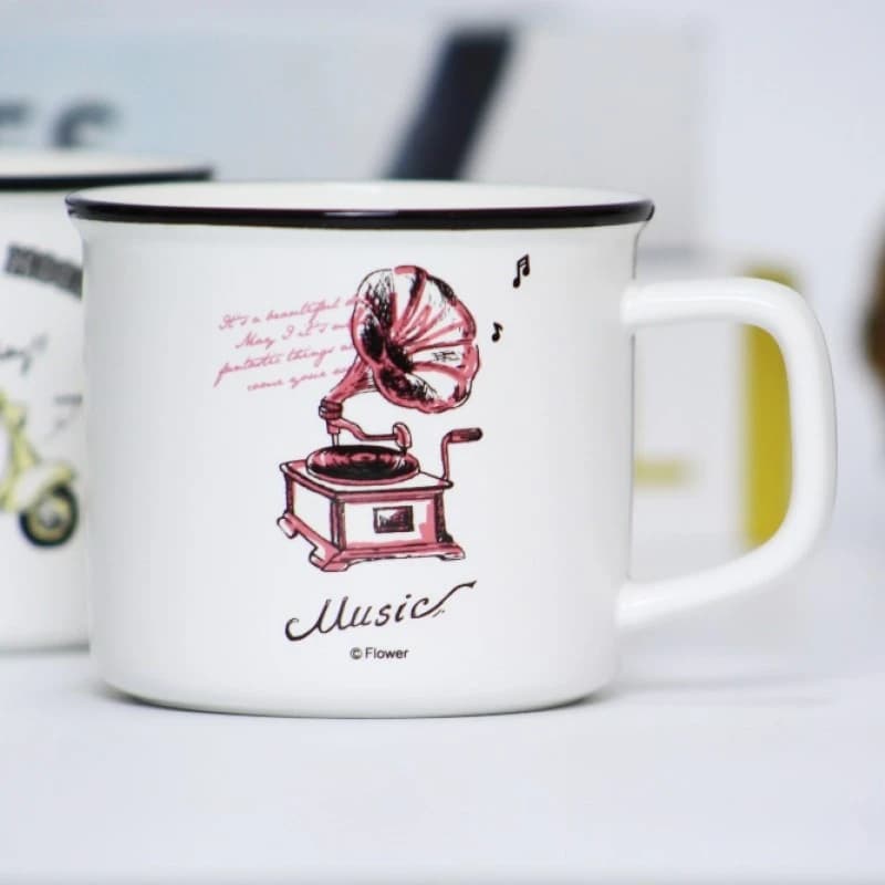 White Ceramic Mug