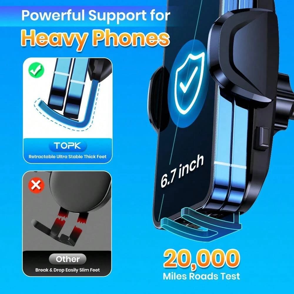 حامل جوال TOPK لتركيب شبكة التهوية