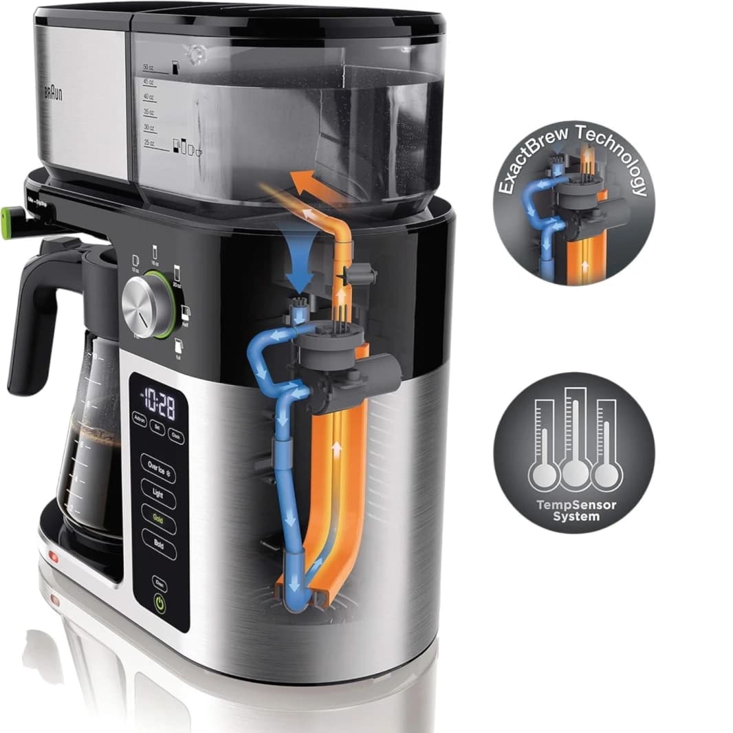 Braun BrewSense Drip Coffee Maker - KF9050BK