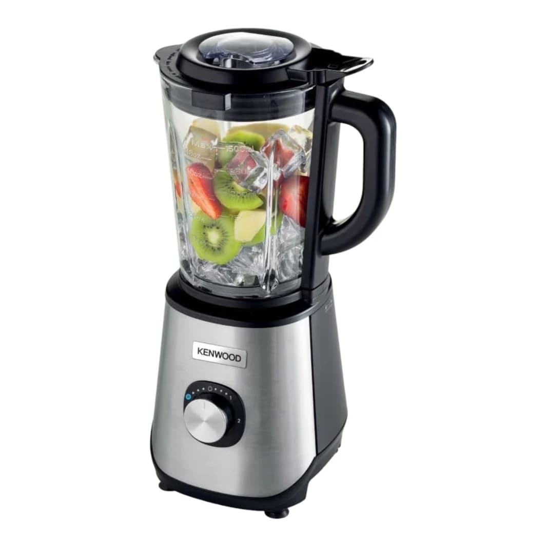 Kenwood Glass Blender 1000W 2L with 2 Mills BLM45.720SS