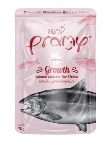 Salmon Mousse for Kitten Growth