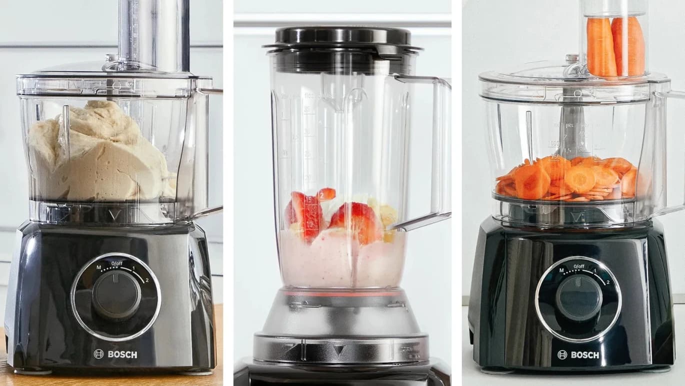 Bosch Food Processor, 900 Watts, Black