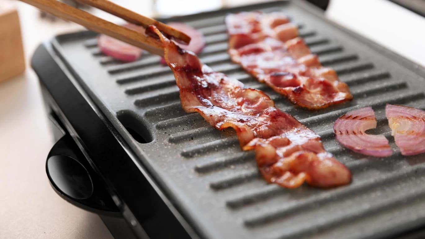 Cecotec Electric Grill, 1000W, Steel/Black