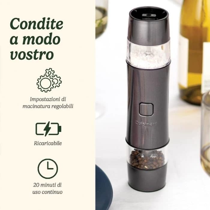Cuisinart SG6BE Automatic Salt and Pepper Mill