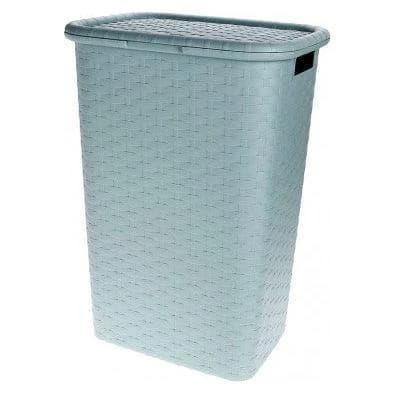 Green Laundry Basket 60L