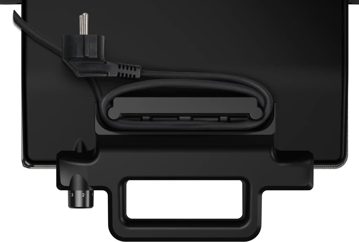 Bosch TCG3323 Contact Grill 2000W Black with 3 Grilling Positions