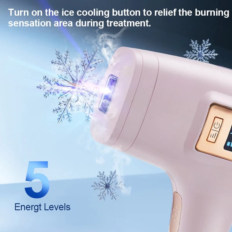 ENZO Ice Laser Hair Removal Device