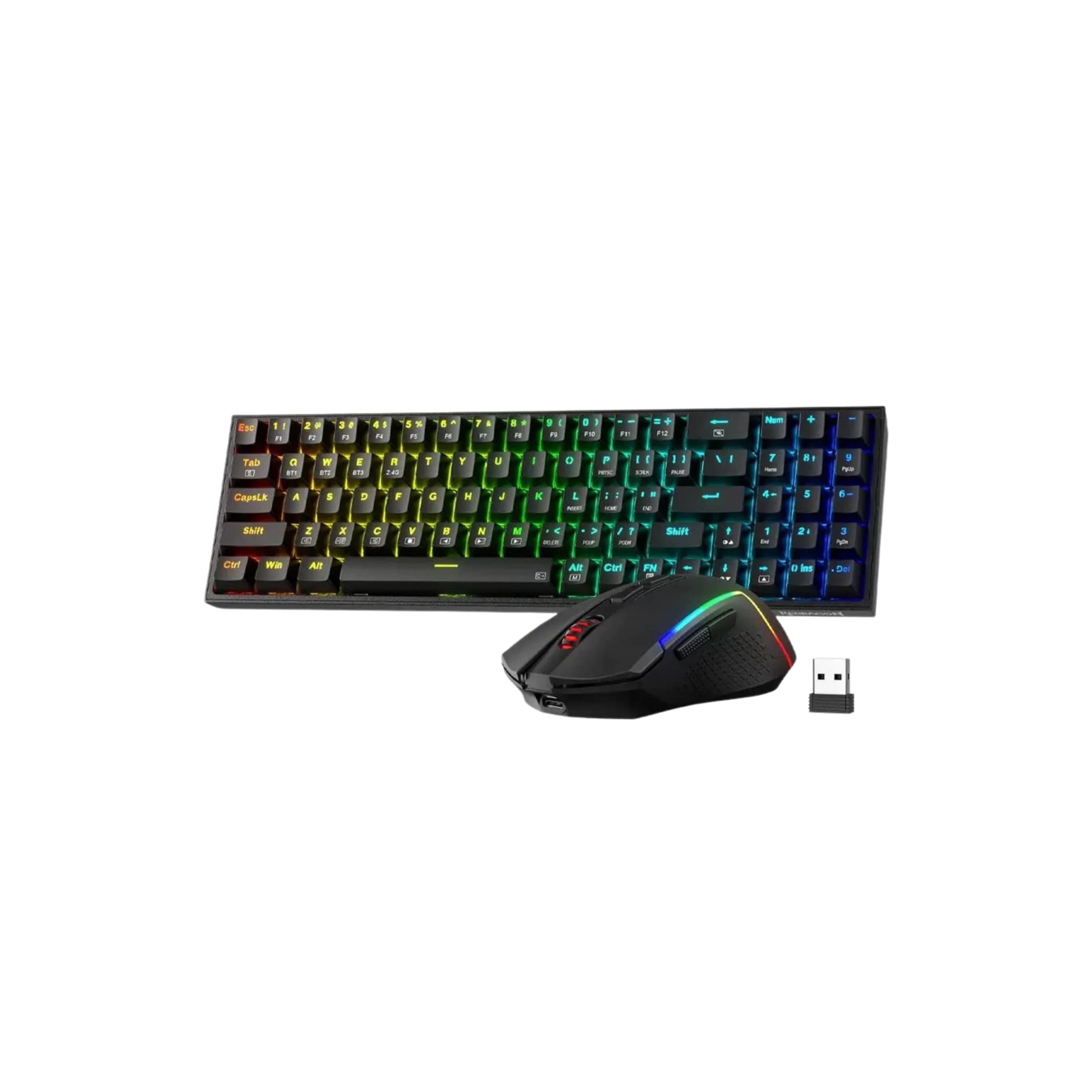 Redragon S136 Wireless RGB Mechanical Gaming Combo