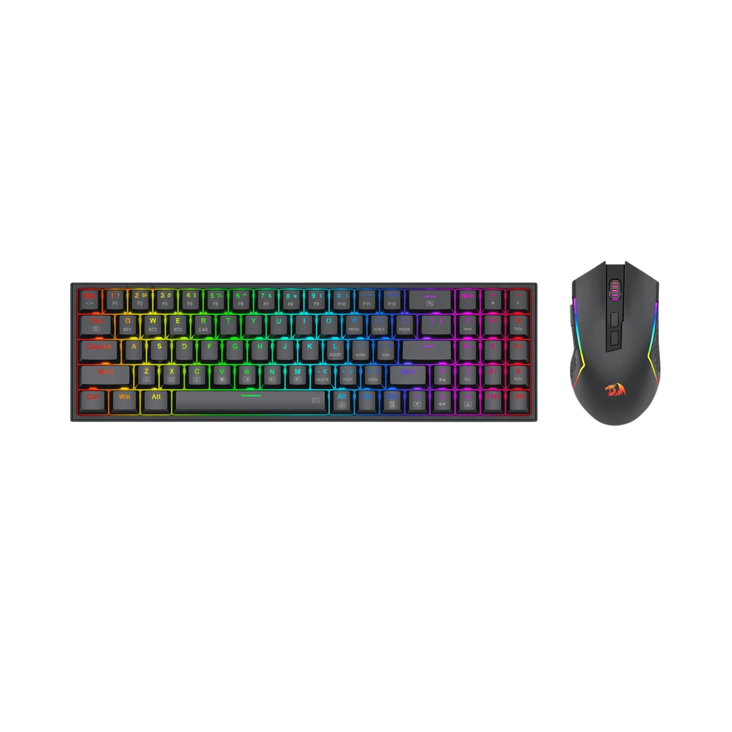Redragon S136 Wireless RGB Mechanical Gaming Combo