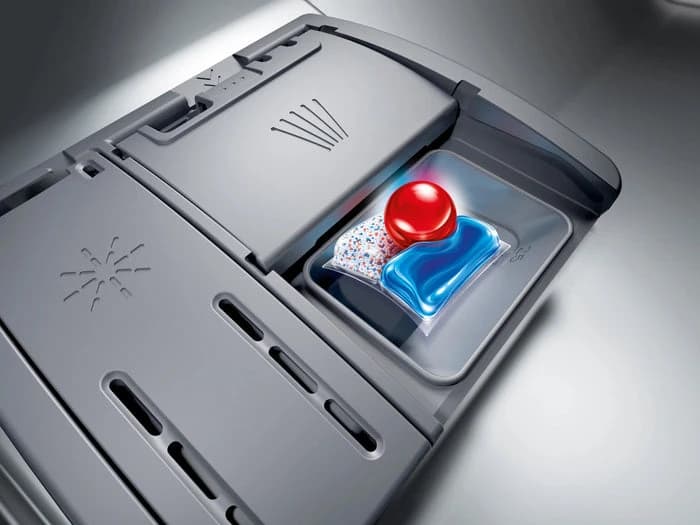 Bosch Dishwasher 6 Programs, 3 Sprays, 3 Racks, 14 Sets - Brushed Stainless Steel (SMS46NI20V) Series 4
