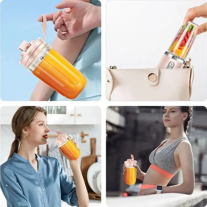 Portable Rechargeable Juice Blender 45W 400ml