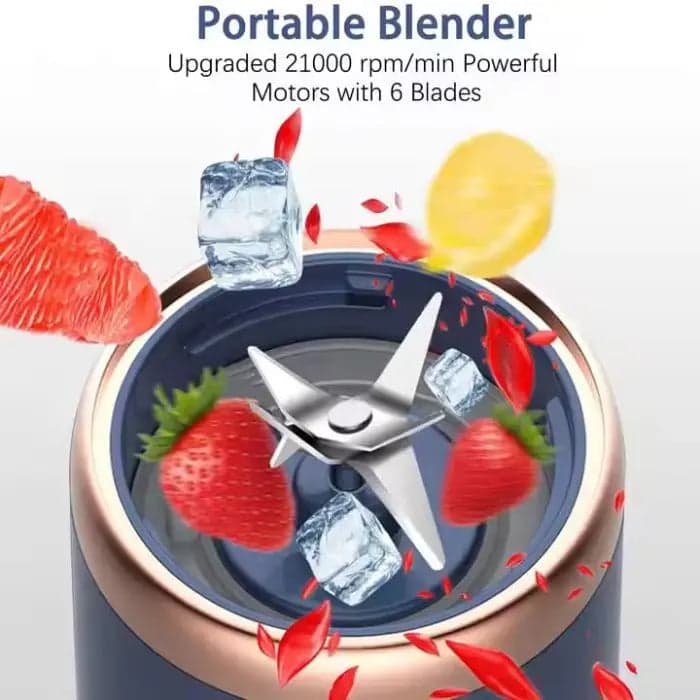 Portable Rechargeable Juice Blender 45W 400ml