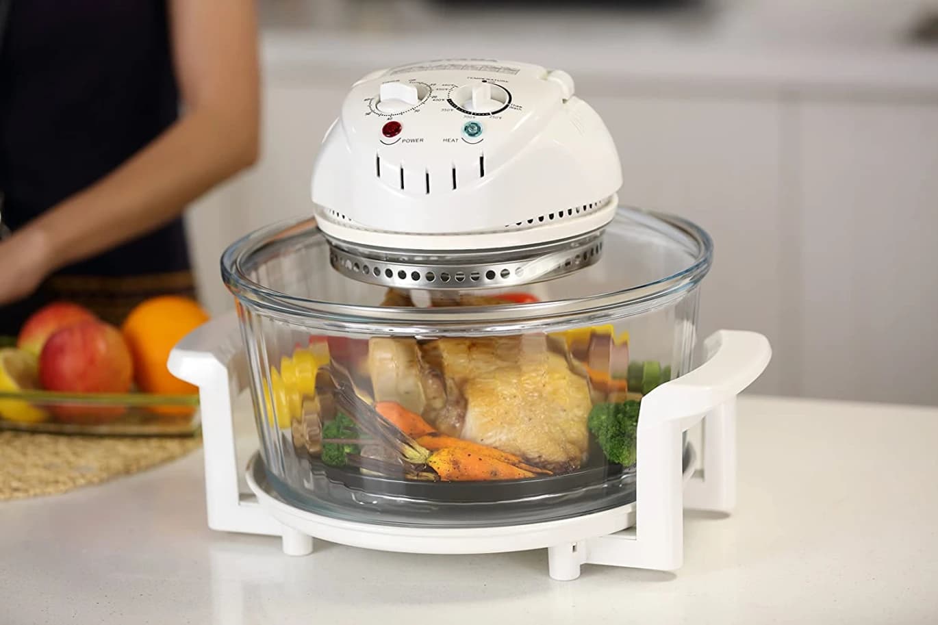 Halogen Glass Air Cooker