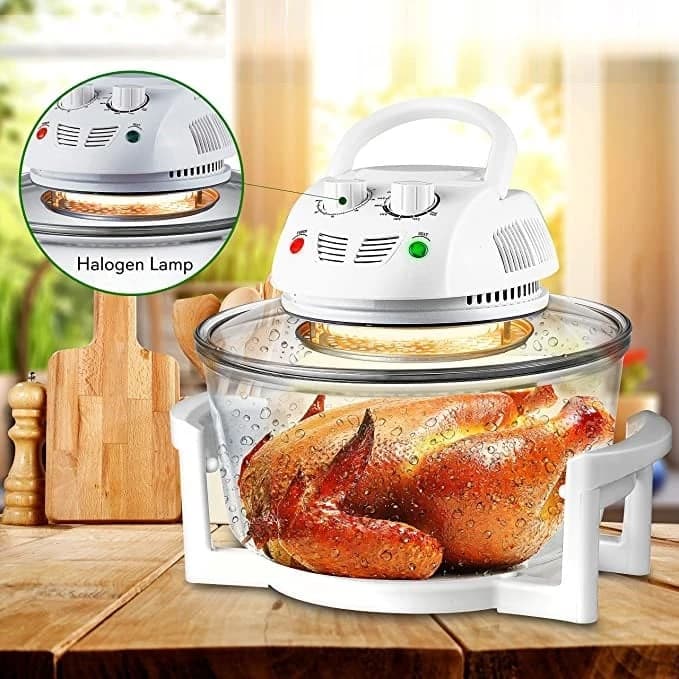 Halogen Glass Air Cooker