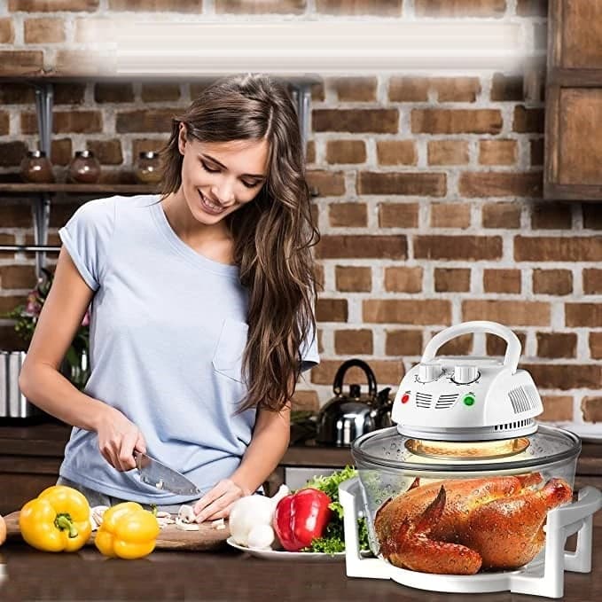 Halogen Glass Air Cooker