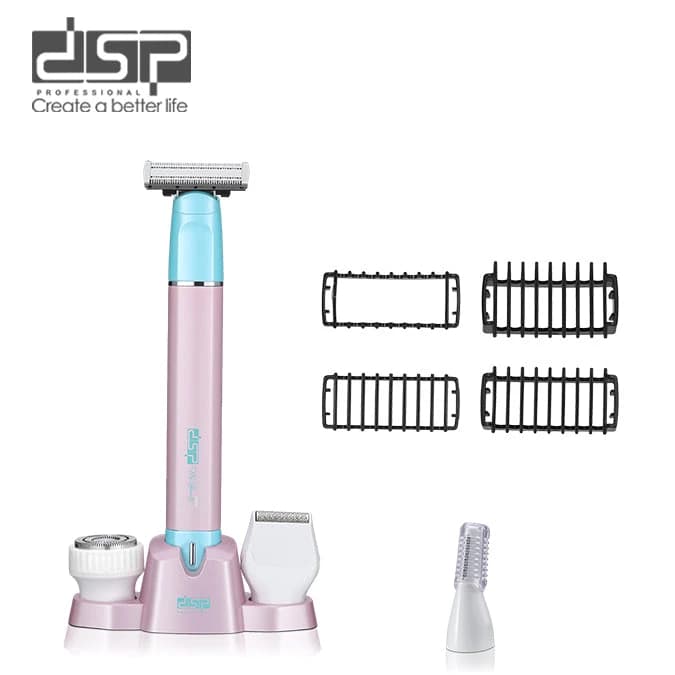 DSP 5-in-1 Women's Grooming Device for Full Body Hair Removal