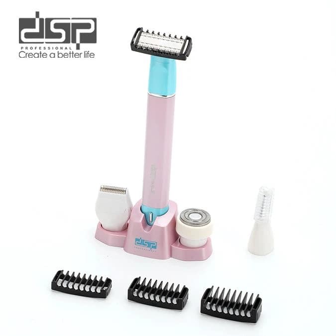 DSP 5-in-1 Women's Grooming Device for Full Body Hair Removal