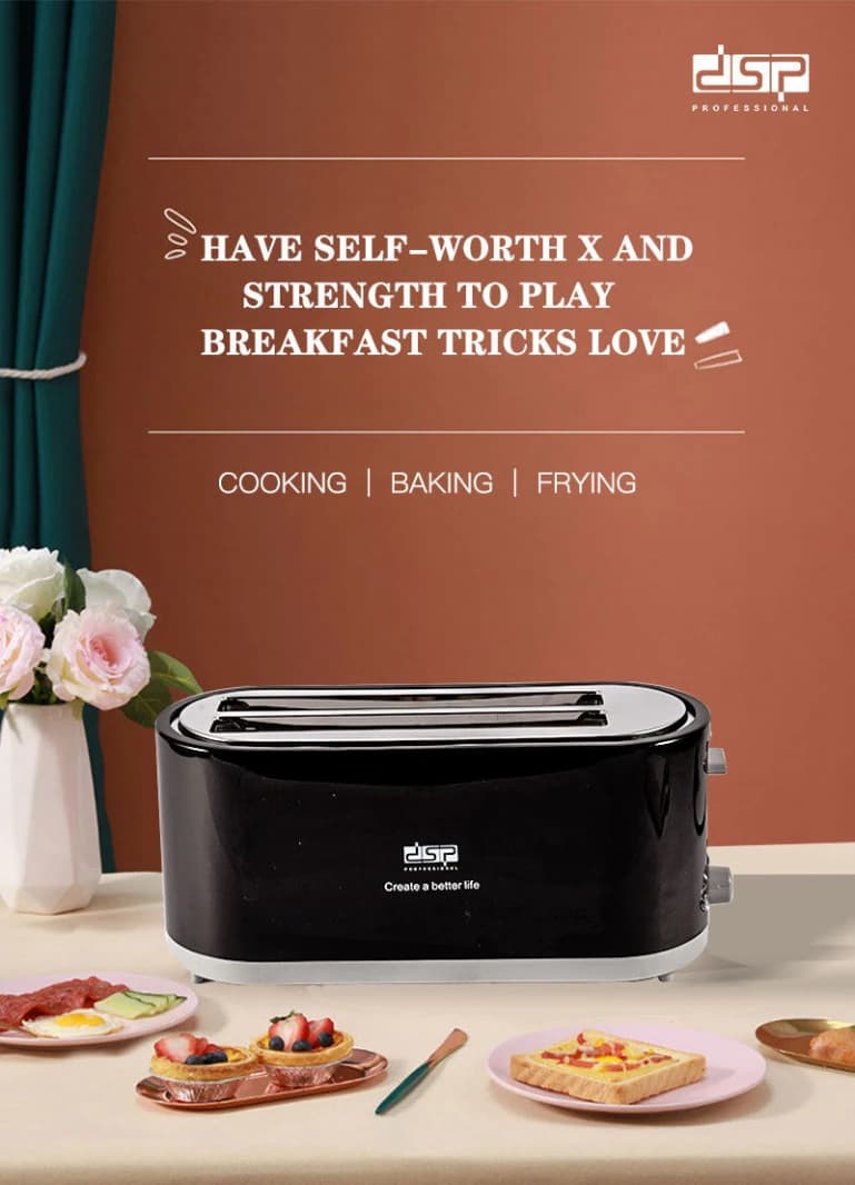 Large 4-Slice Toaster