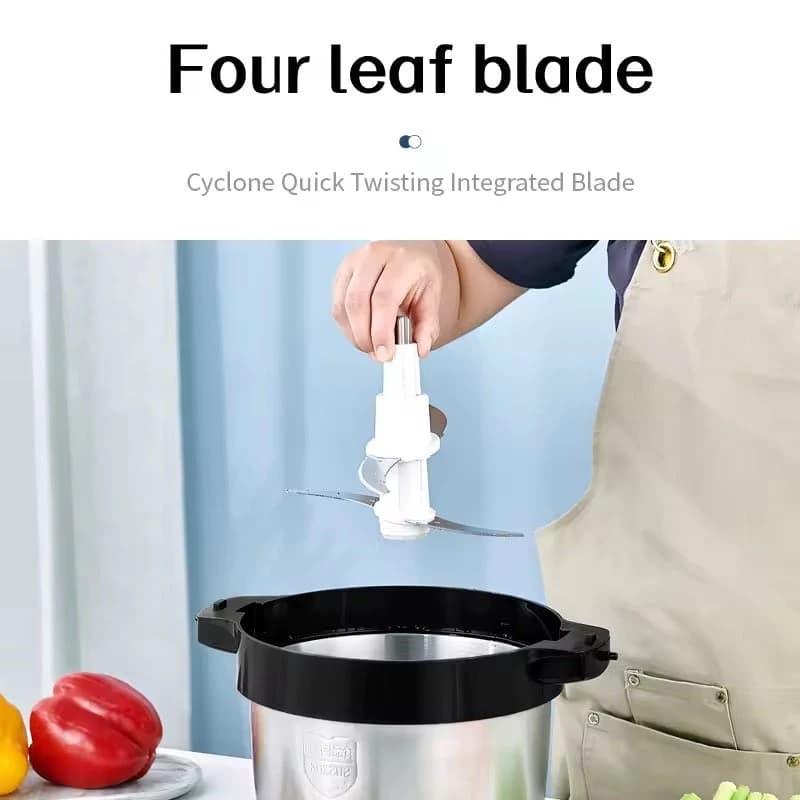 12L Stainless Chopper