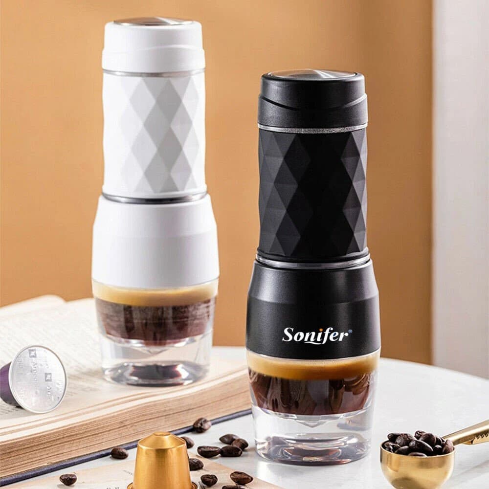 Portable Espresso and Capsule Coffee Maker