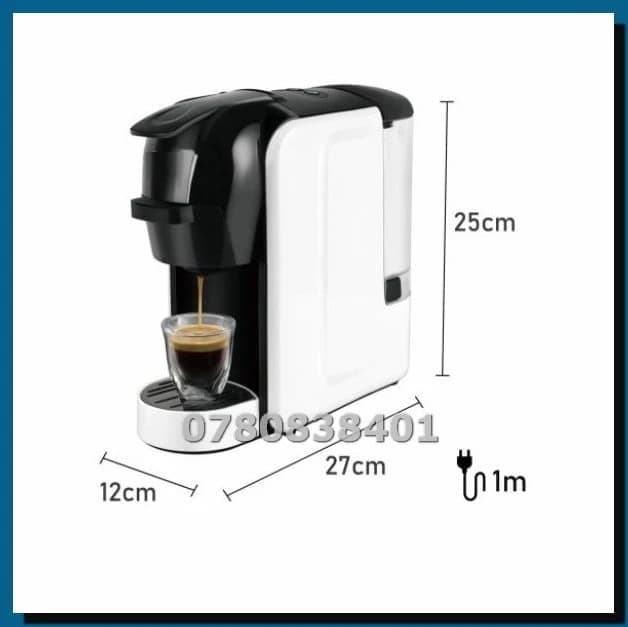 3-in-1 Multi-Capsule Coffee Machine